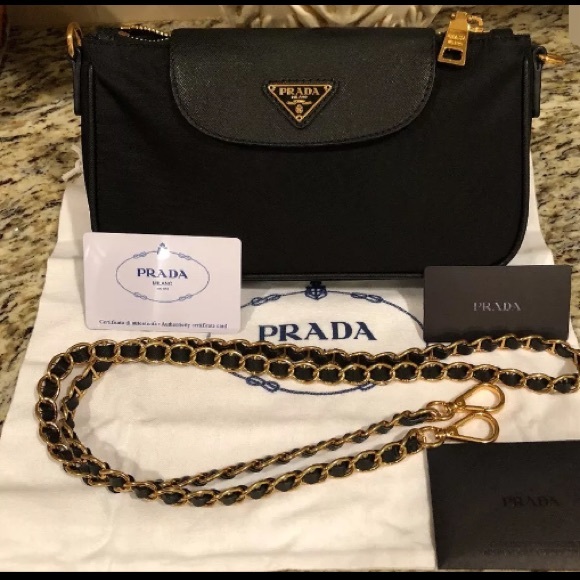 PRADA Tessuto and Saffiano Purse - Picture 2 of 4